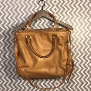 J Crew Leather Tote